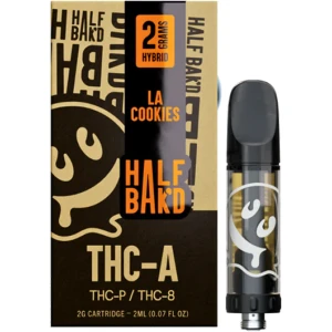 Half Bak'd THCA/THCP/D8 - 2G VAPE CARTRIDGE - Image 4