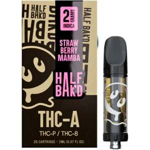 Half Bak'd THCA/THCP/D8 - 2G VAPE CARTRIDGE - Image 3