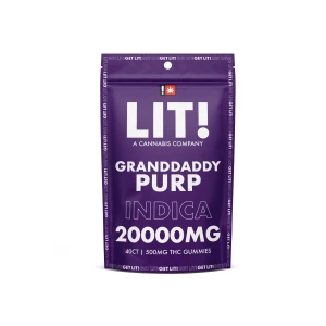 LIT! THCA 20000MG Gummy Bag - Image 5