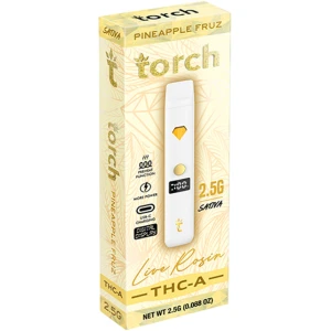 Torch THC-A LIVE ROSIN - 2.5G DISPOSABLE VAPE - Image 4