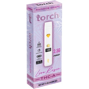 Torch THC-A LIVE ROSIN - 2.5G DISPOSABLE VAPE - Image 3