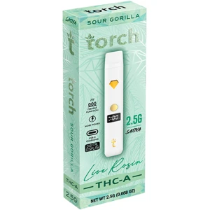 Torch THC-A LIVE ROSIN - 2.5G DISPOSABLE VAPE - Image 2