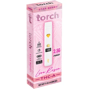 Torch THC-A LIVE ROSIN - 2.5G DISPOSABLE VAPE