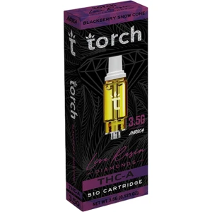 Torch THCA LIVE RESIN DIAMONDS - 3.5G VAPE CARTRIDGE - Image 15