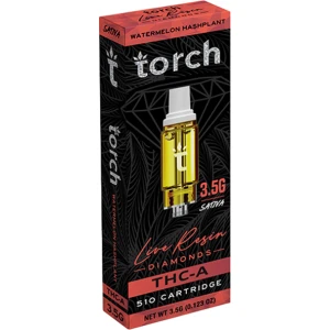 Torch THCA LIVE RESIN DIAMONDS - 3.5G VAPE CARTRIDGE - Image 12