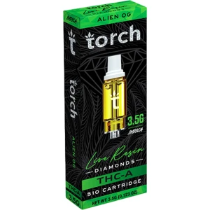 Torch THCA LIVE RESIN DIAMONDS - 3.5G VAPE CARTRIDGE - Image 11