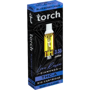 Torch THCA LIVE RESIN DIAMONDS - 3.5G VAPE CARTRIDGE - Image 10