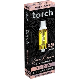 Torch THCA LIVE RESIN DIAMONDS - 3.5G VAPE CARTRIDGE - Image 9