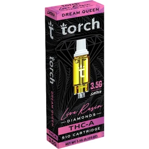 Torch THCA LIVE RESIN DIAMONDS - 3.5G VAPE CARTRIDGE - Image 8